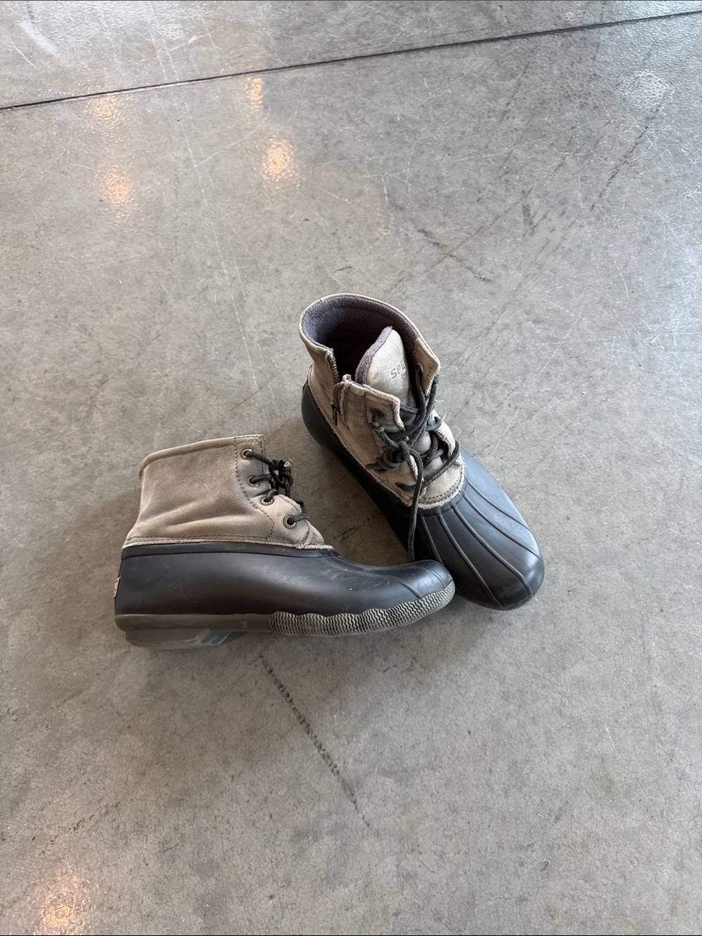 Sperry saltwater duck boots
